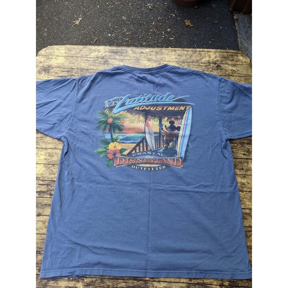 Disney Disneyland Resort Coastal Outfitter Mickey Latitude Adjustment Shirt XL